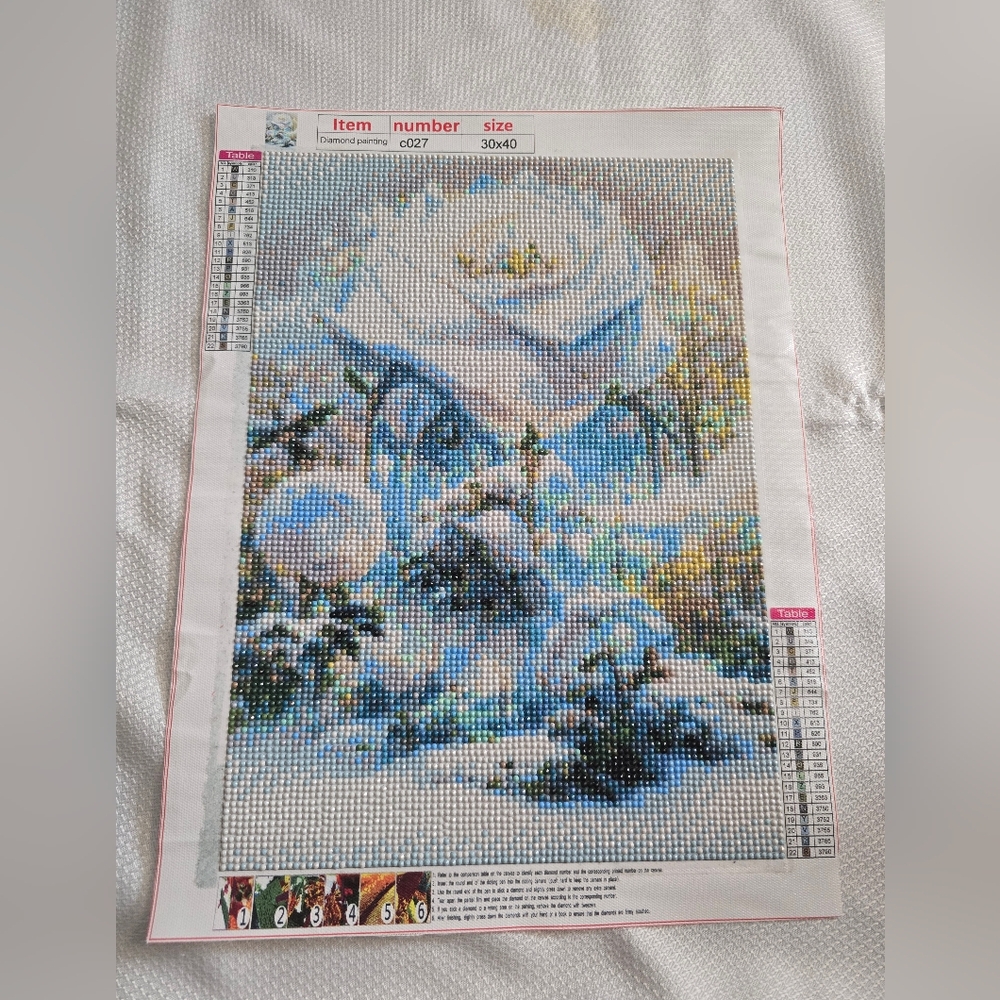 ❤️FINAL SALE- 30cm×34cm (12in×16in) Finished Diamond Painting